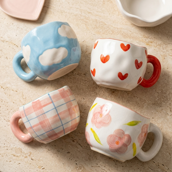 Pink Latte Club Mug