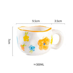 peach blossom - ceramic mug