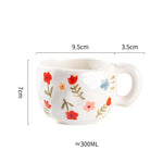 wildflower - ceramic mug