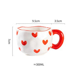 red sweetheart - ceramic mug