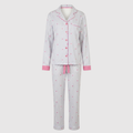 blush hearts - 100% cotton pyjama set