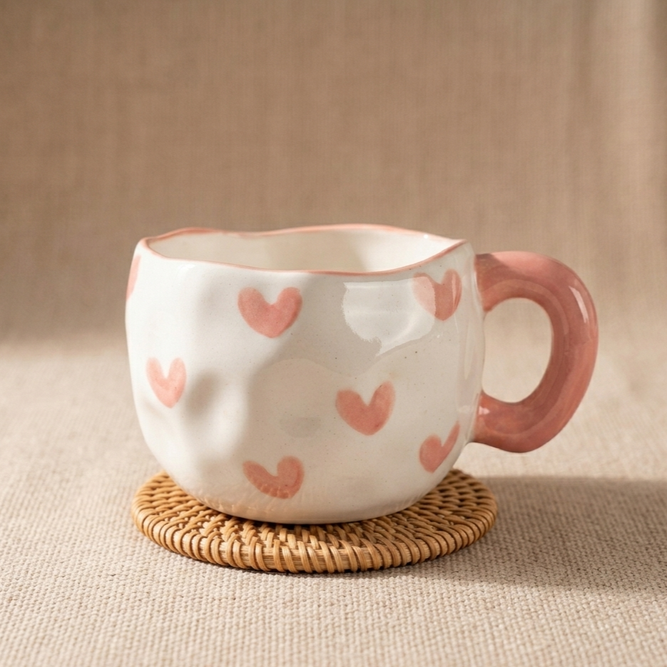 sweetheart rosé - ceramic mug