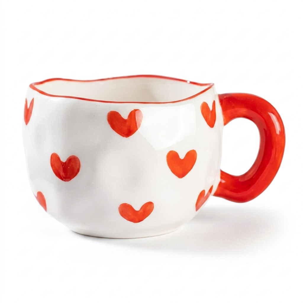 red sweetheart - ceramic mug