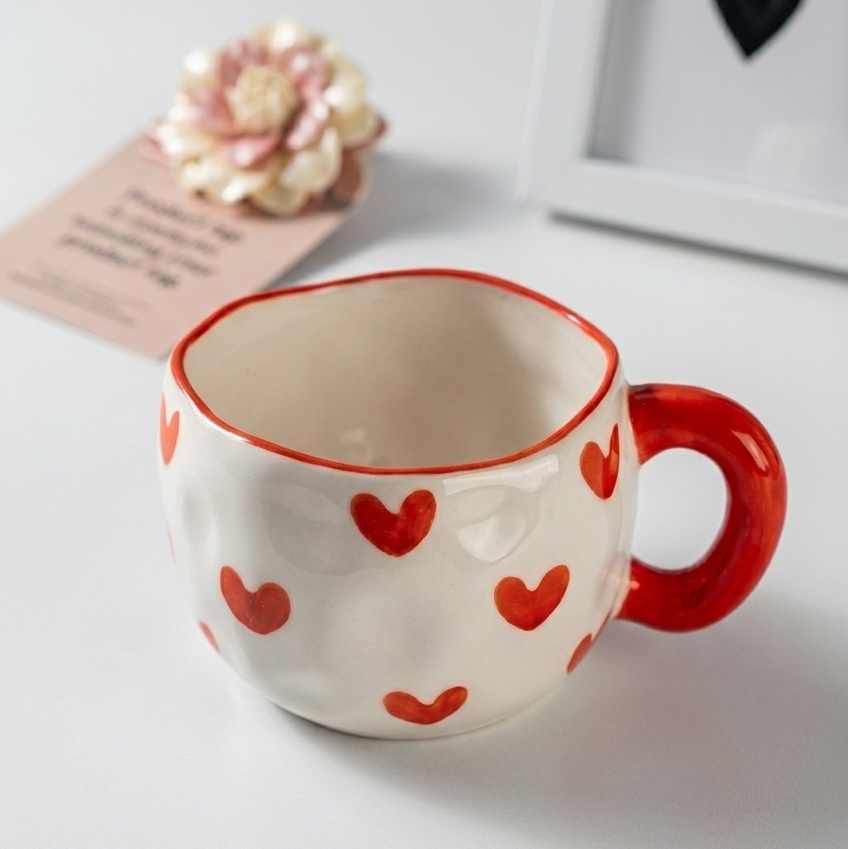 red sweetheart - ceramic mug