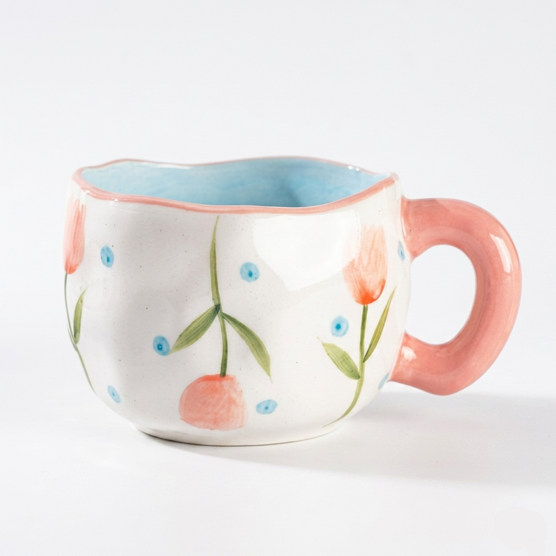 tulip bloom - ceramic mug